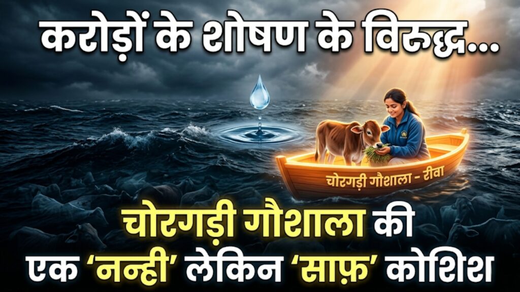 सागर में एक बूंद: करोड़ों के शोषण के विरुद्ध चोरगड़ी गौशाला की एक 'नन्ही' लेकिन 'साफ़' कोशिश